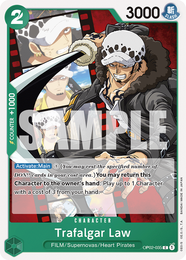 Trafalgar Law Uta Starter Deck - ST-11 One Piece Card Trafalgar Law Uta Starter Deck - ST-11 One Piece Card