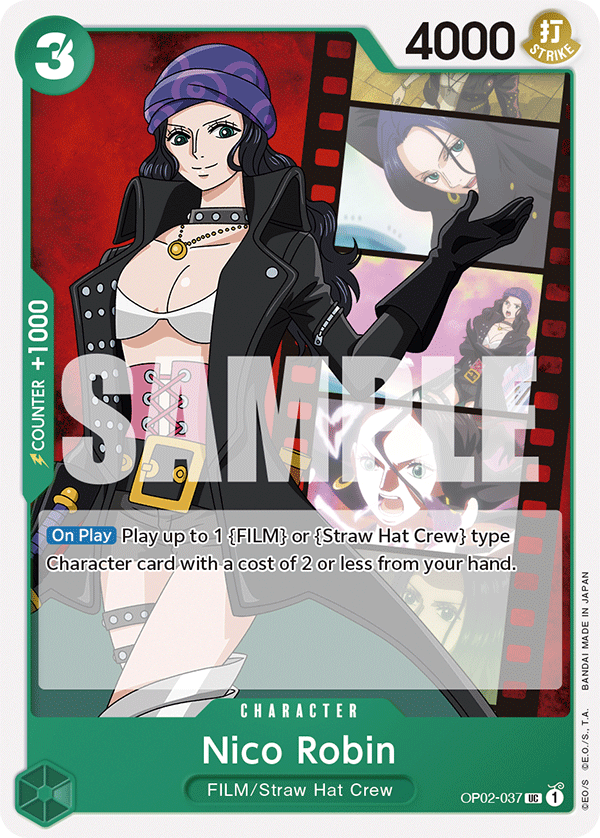 Nico Robin Uta Starter Deck - ST-11 One Piece Card Nico Robin Uta Starter Deck - ST-11 One Piece Card