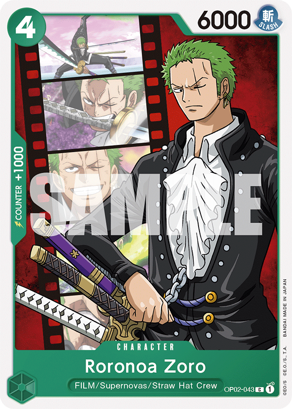 Roronoa Zoro Uta Starter Deck - ST-11 One Piece Card Roronoa Zoro Uta Starter Deck - ST-11 One Piece Card