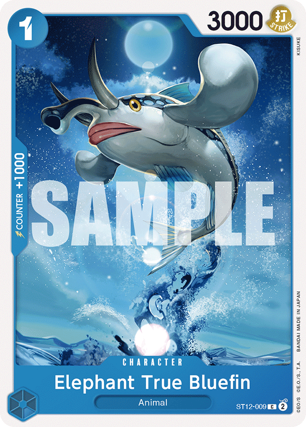 Elephant True Bluefin Zoro and Sanji Starter Deck - ST-12 One Piece Card Elephant True Bluefin Zoro and Sanji Starter Deck - ST-12 One Piece Card