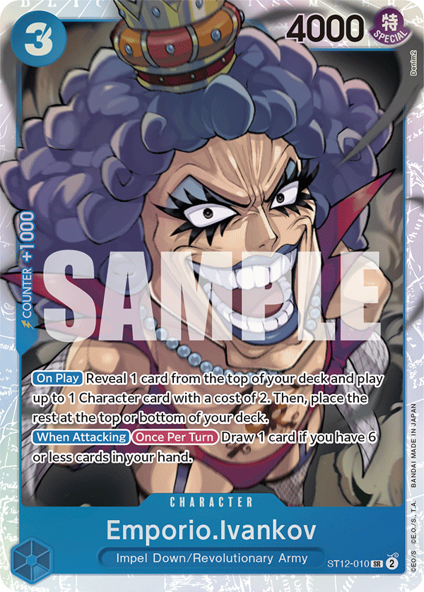 Emporio.Ivankov Zoro and Sanji Starter Deck - ST-12 One Piece Card Emporio.Ivankov Zoro and Sanji Starter Deck - ST-12 One Piece Card