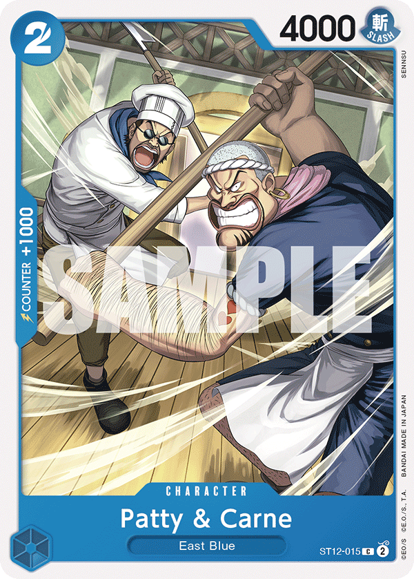 Patty & Carne Zoro and Sanji Starter Deck - ST-12 One Piece Card Patty & Carne Zoro and Sanji Starter Deck - ST-12 One Piece Card