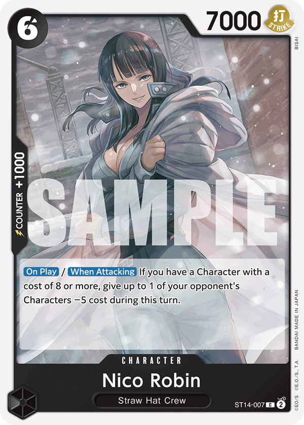 Nico Robin 3D2Y Starter Deck - ST-14 One Piece Card Nico Robin 3D2Y Starter Deck - ST-14 One Piece Card