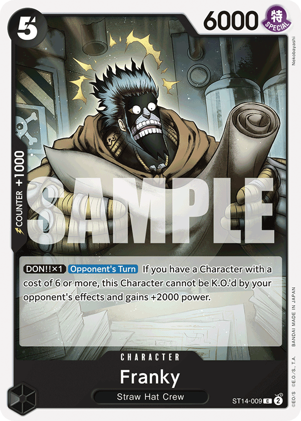Franky 3D2Y Starter Deck - ST-14 One Piece Card Franky 3D2Y Starter Deck - ST-14 One Piece Card