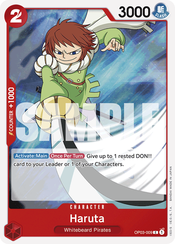 Haruta Red Edward Newgate Starter Deck - ST-15 One Piece Card Haruta Red Edward Newgate Starter Deck - ST-15 One Piece Card