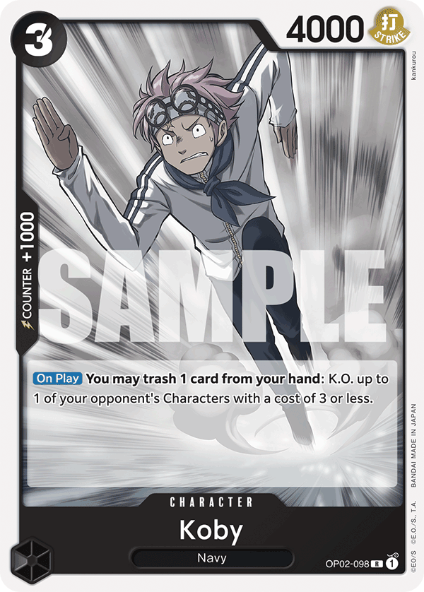 Koby Black Smoker Starter Deck - ST-19 One Piece Card Koby Black Smoker Starter Deck - ST-19 One Piece Card
