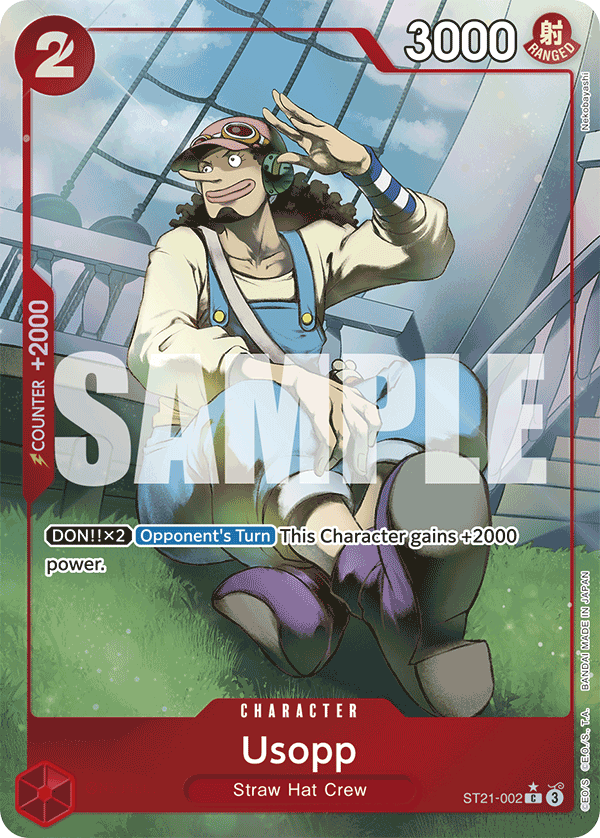 Usopp EX Gear 5 Starter Deck - ST-21 One Piece Card Usopp EX Gear 5 Starter Deck - ST-21 One Piece Card