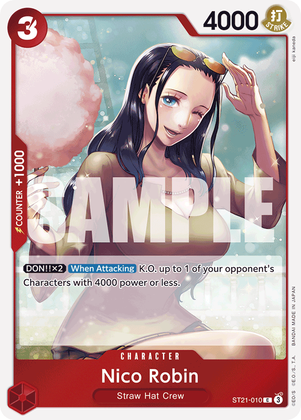 Nico Robin EX Gear 5 Starter Deck - ST-21 One Piece Card Nico Robin EX Gear 5 Starter Deck - ST-21 One Piece Card