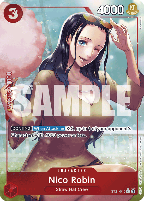 Nico Robin EX Gear 5 Starter Deck - ST-21 One Piece Card Nico Robin EX Gear 5 Starter Deck - ST-21 One Piece Card
