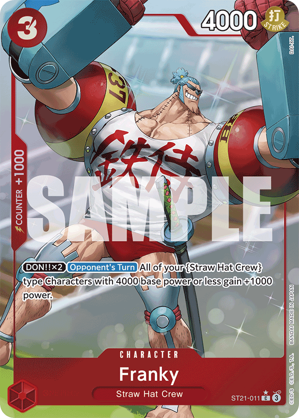 Franky EX Gear 5 Starter Deck - ST-21 One Piece Card Franky EX Gear 5 Starter Deck - ST-21 One Piece Card