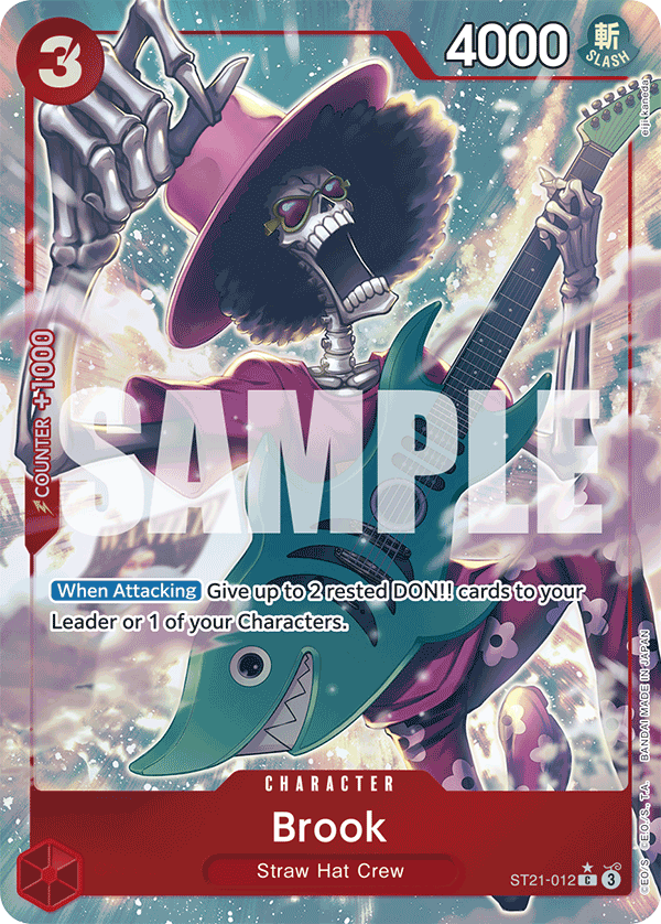 Brook EX Gear 5 Starter Deck - ST-21 One Piece Card Brook EX Gear 5 Starter Deck - ST-21 One Piece Card