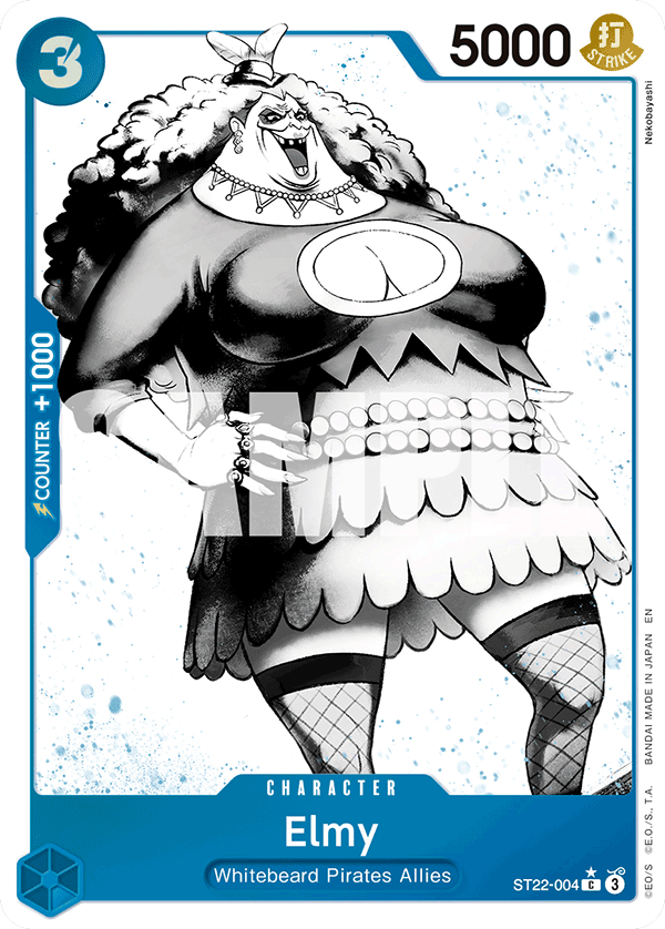 Elmy Ace and Newgate Starter Deck - ST-22 One Piece Card Elmy Ace and Newgate Starter Deck - ST-22 One Piece Card