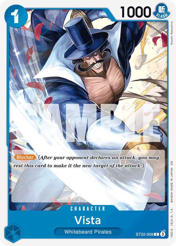 Vista Ace and Newgate Starter Deck - ST-22 One Piece Card Vista Ace and Newgate Starter Deck - ST-22 One Piece Card