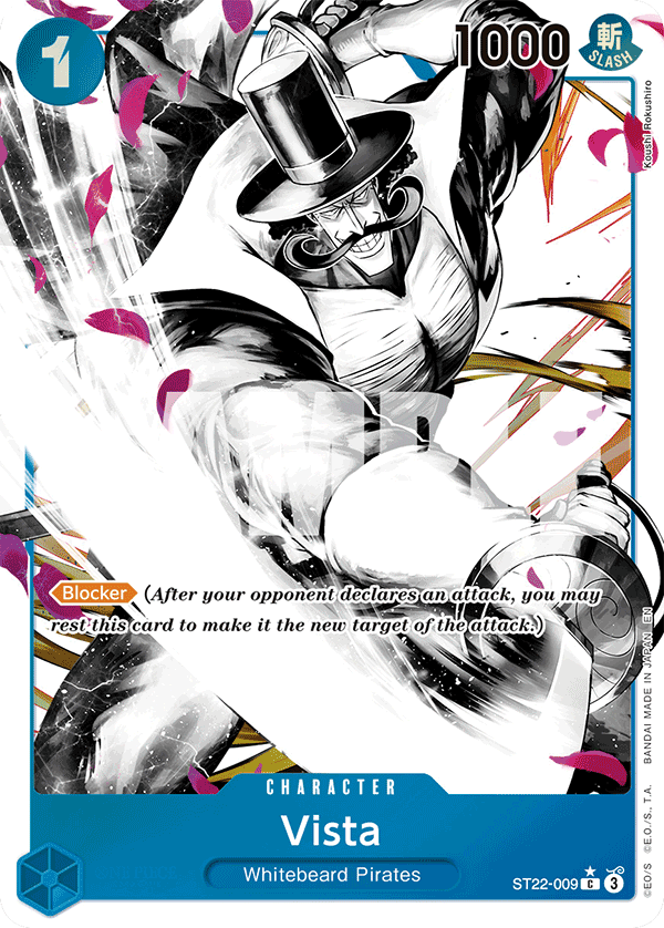 Vista Ace and Newgate Starter Deck - ST-22 One Piece Card Vista Ace and Newgate Starter Deck - ST-22 One Piece Card