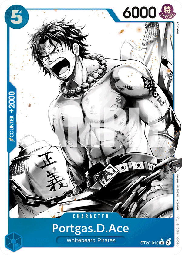 Portgas.D.Ace Ace and Newgate Starter Deck - ST-22 One Piece Card Portgas.D.Ace Ace and Newgate Starter Deck - ST-22 One Piece Card