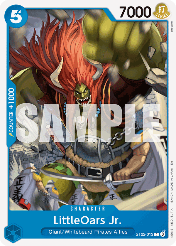 LittleOars Jr. Ace and Newgate Starter Deck - ST-22 One Piece Card LittleOars Jr. Ace and Newgate Starter Deck - ST-22 One Piece Card