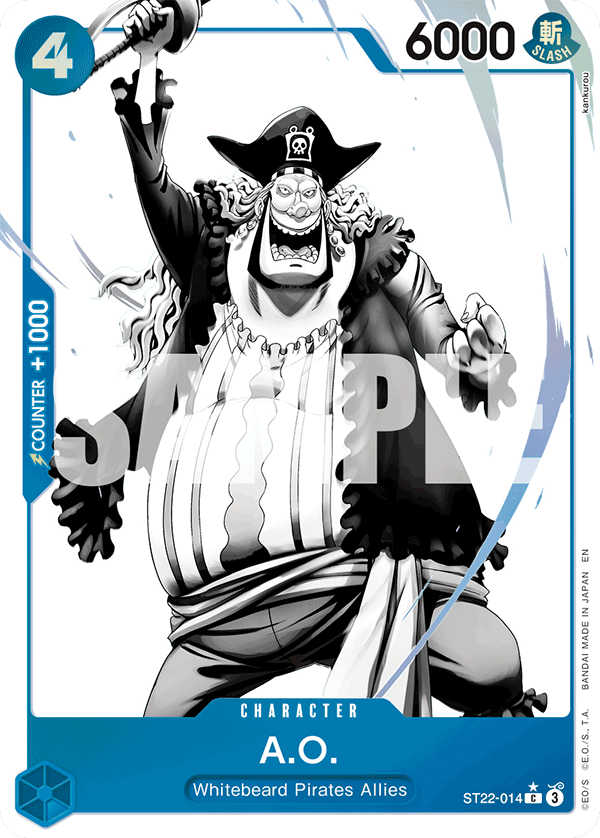 A.O. Ace and Newgate Starter Deck - ST-22 One Piece Card A.O. Ace and Newgate Starter Deck - ST-22 One Piece Card