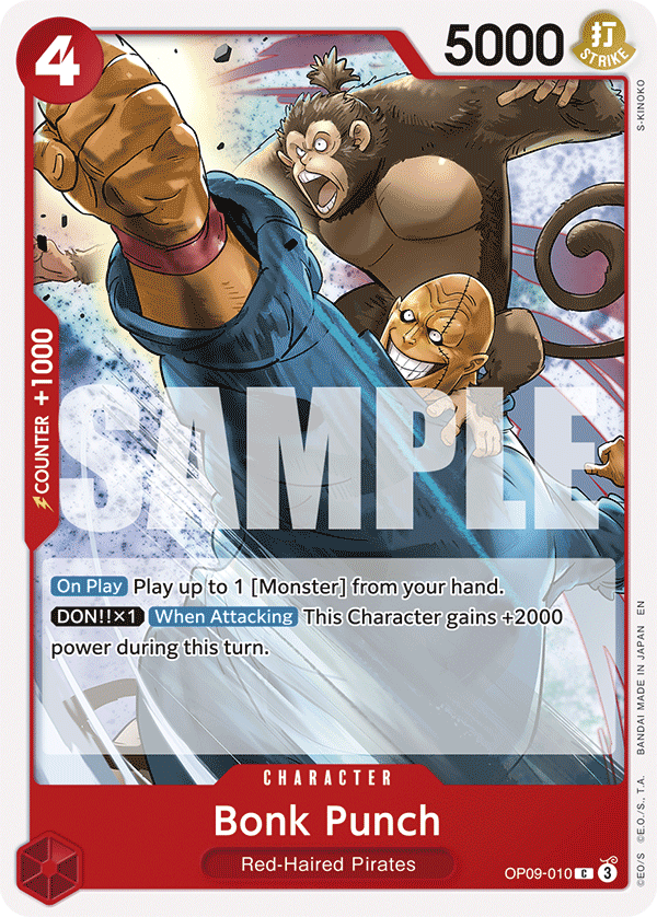 Bonk Punch Red Shanks Starter Deck - ST-23 One Piece Card Bonk Punch Red Shanks Starter Deck - ST-23 One Piece Card