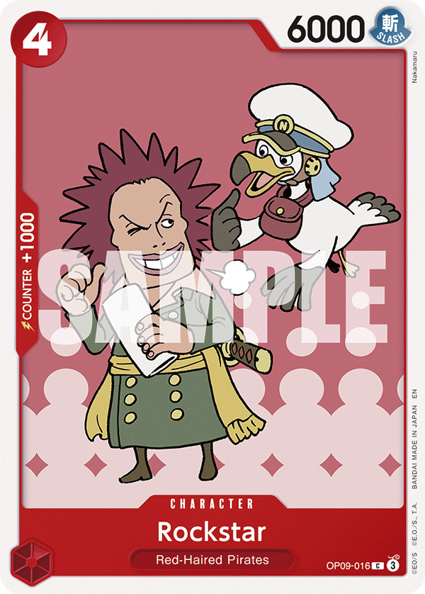 Rockstar Red Shanks Starter Deck - ST-23 One Piece Card Rockstar Red Shanks Starter Deck - ST-23 One Piece Card
