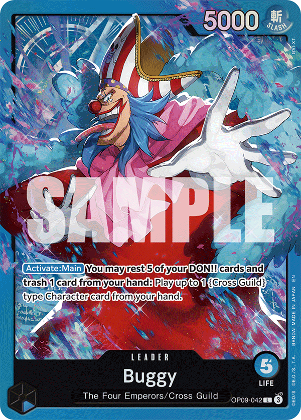 Buggy Blue Buggy Starter Deck - ST-25 One Piece Card Buggy Blue Buggy Starter Deck - ST-25 One Piece Card