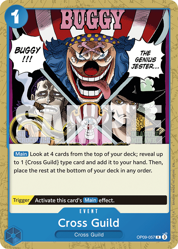 Cross Guild Blue Buggy Starter Deck - ST-25 One Piece Card Cross Guild Blue Buggy Starter Deck - ST-25 One Piece Card