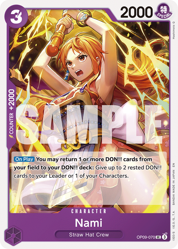 Nami Purple/Black Monkey D.Luffy Starter Deck - ST-26 One Piece Card Nami Purple/Black Monkey D.Luffy Starter Deck - ST-26 One Piece Card