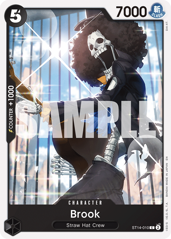 Brook Purple/Black Monkey D.Luffy Starter Deck - ST-26 One Piece Card Brook Purple/Black Monkey D.Luffy Starter Deck - ST-26 One Piece Card