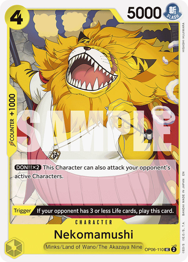 Nekomamushi Green/Yellow Yamato Starter Deck - ST-28 One Piece Card Nekomamushi Green/Yellow Yamato Starter Deck - ST-28 One Piece Card