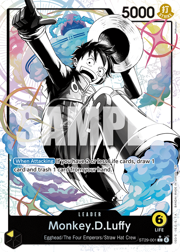 Monkey.D.Luffy Egghead Starter Deck - ST-29 One Piece Card Monkey.D.Luffy Egghead Starter Deck - ST-29 One Piece Card