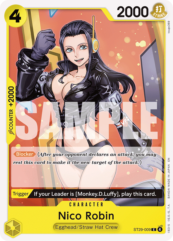 Nico Robin Egghead Starter Deck - ST-29 One Piece Card Nico Robin Egghead Starter Deck - ST-29 One Piece Card
