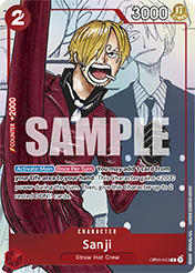 Sanji Premium Card Collection 25th Edition Card List