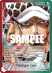 Trafalgar Law - Alt Art Romance Dawn - OP-01 Card List