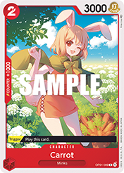 Carrot Romance Dawn - OP-01 Card List