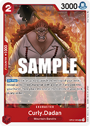 Curly.Dadan Paramount War - OP-02 Card List