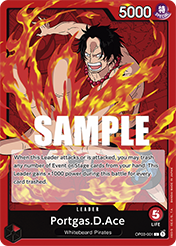 Portgas.D.Ace Pillars of Strength - OP-03 Card List