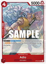 Adio Pillars of Strength - OP-03 Card List