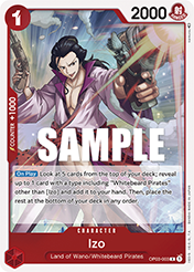 Izo Pillars of Strength - OP-03 Card List