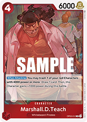 Marshall.D.Teach Pillars of Strength - OP-03 Card List