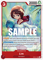 Lim Pillars of Strength - OP-03 Card List