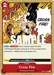 Cross Fire Pillars of Strength - OP-03 Card List