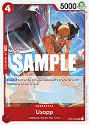 Usopp Kingdoms of Intrigue - OP-04 Card List