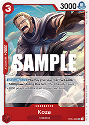 Koza Kingdoms of Intrigue - OP-04 Card List