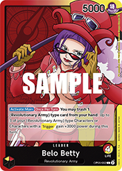 Belo Betty Awakening of the New Era - OP 05 Card List