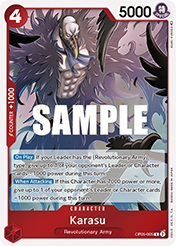 Karasu Awakening of the New Era - OP 05 Card List