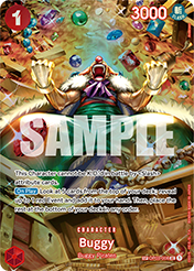 Buggy Wings of the Captain - OP-06 Card List