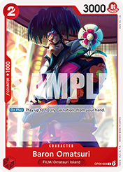 Baron Omatsuri Wings of the Captain - OP-06 Card List