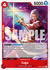 Saga Wings of the Captain - OP-06 Card List