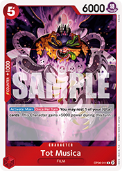 Tot Musica Wings of the Captain - OP-06 Card List