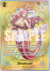 Shirahoshi A Fist Of Divine Speed - OP-11 Card List