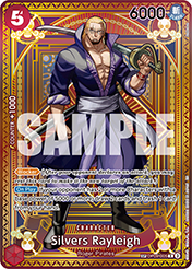 Silvers Rayleigh A Fist Of Divine Speed - OP-11 Card List